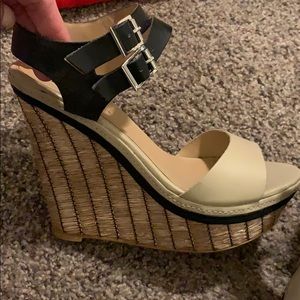 Black and Tan wedges
